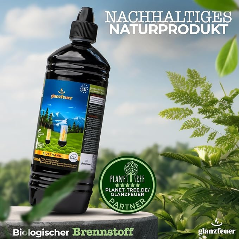 Bioethanol 3x1 Liter Flaschen