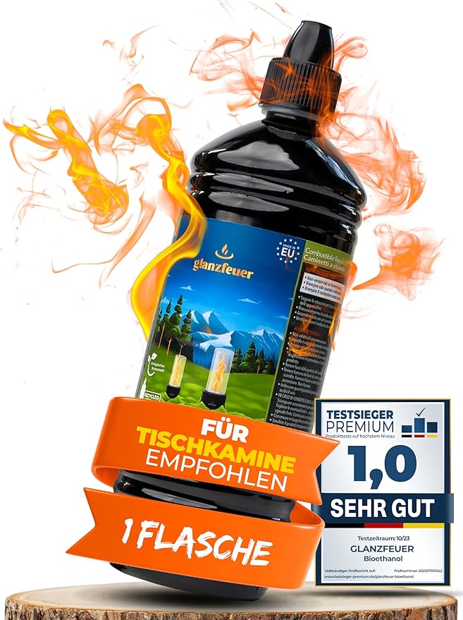 Bioethanol 1 Liter Flasche